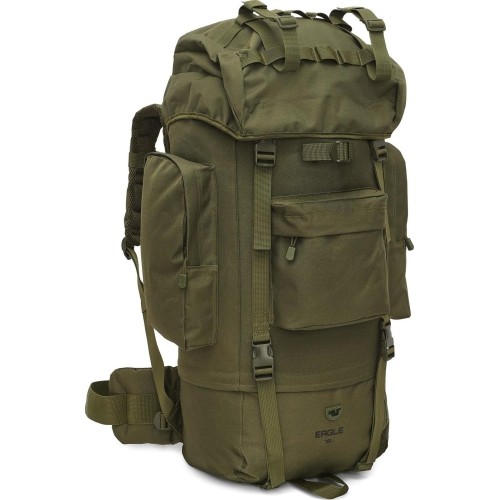 Plecak taktyczny NILS CAMP NC3901 Eagle, zielony, 70 l