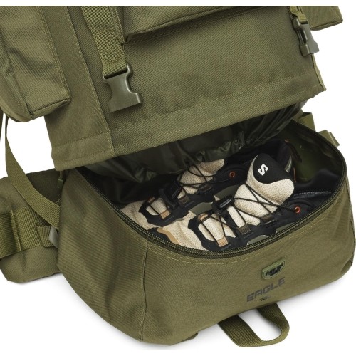 Plecak taktyczny NILS CAMP NC3901 Eagle, zielony, 70 l