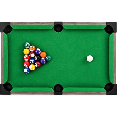 Stół do bilarda mini 50x30 cm zestaw do gry dla dzieci akcesoria ECOTOYS
