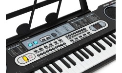 Duży keyboard pianino z mikrofonem dla dzieci + zasilacz