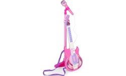 Zestaw gitara elektryczna mikrofon statyw dla dzieci mp3