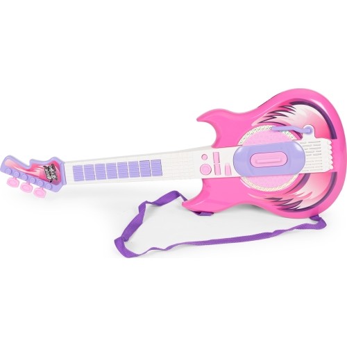 Zestaw gitara elektryczna mikrofon statyw dla dzieci mp3