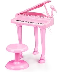 Fortepian organki keyboard pianino z mikrofonem mp3