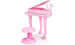 Fortepian organki keyboard pianino z mikrofonem mp3
