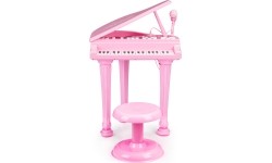 Fortepian organki keyboard pianino z mikrofonem mp3