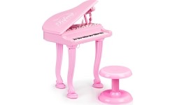 Fortepian organki keyboard pianino z mikrofonem mp3