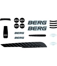 Zestaw naklejek Buddy 2.0 Cross Black