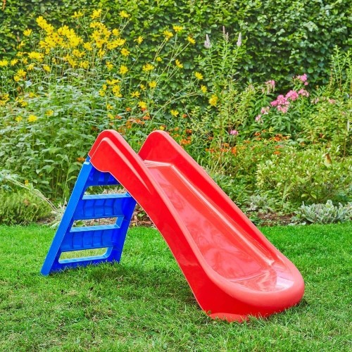 Palplay folding slide 4ft red/blue