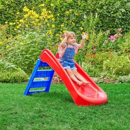 Palplay folding slide 4ft red/blue