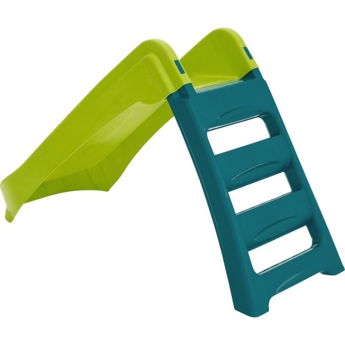 Palplay folding slide 4ft lemon/blue