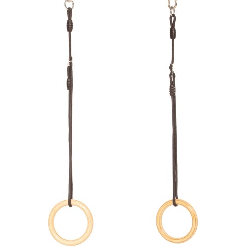 DICE gym rings wood