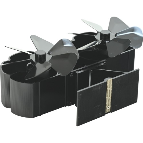 Ventilátor krbový DUBLON s podstavcem 2x 112 mm
