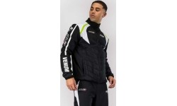 Kurtka męska Venum x Bud Racing - czarny/biały/zielony limonkowy
