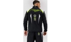 Kurtka męska Venum x Bud Racing - czarny/biały/zielony limonkowy