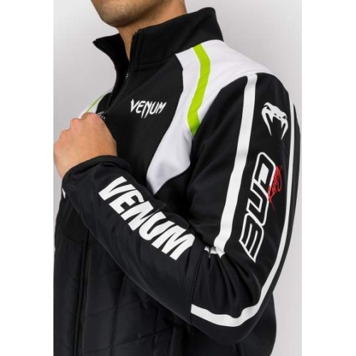 Kurtka męska Venum x Bud Racing - czarny/biały/zielony limonkowy