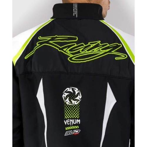 Kurtka męska Venum x Bud Racing - czarny/biały/zielony limonkowy