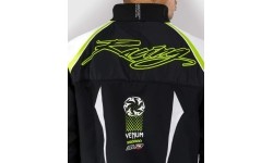 Kurtka męska Venum x Bud Racing - czarny/biały/zielony limonkowy