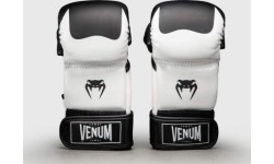 Venum Attack 2.0 Sparring Gloves - Black/White