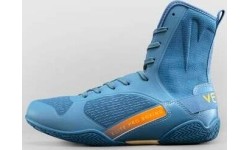 Venum Elite Neo Boxing Shoes - Steel Blue/Orange