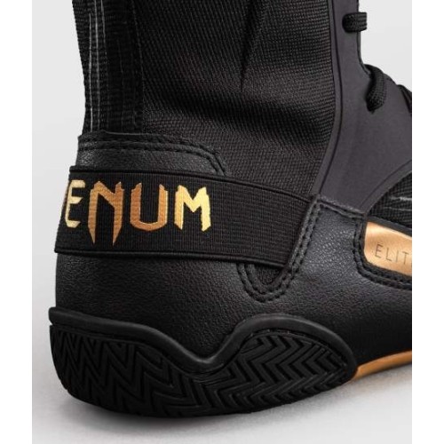 Venum Elite Neo Boxing Shoes - Black/Gold