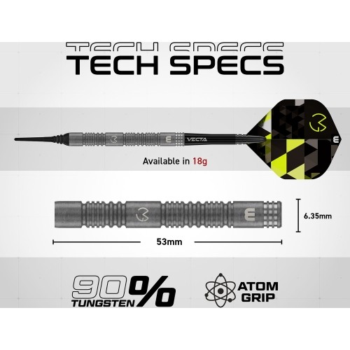 Winmau MvG TS 90% Soft Tip Darts