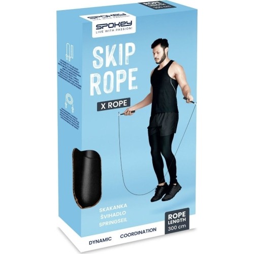 Skakanka z regulowaną długością Spokey X ROPE