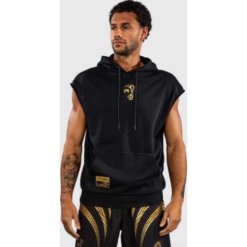 Venum x Mike Tyson Tiger Sleeveless Hoodie - Black/Gold