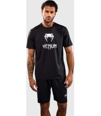 Venum Classic Dry Tech T-Shirt - Black/Silver