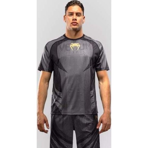 Venum Galactic 3.0 Dry Tech T-Shirt - Black/Gold