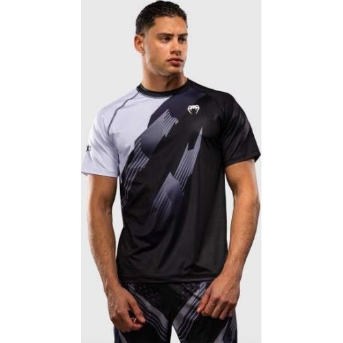 Venum No-Gi 6.0 Dry Tech T-Shirt - Black/White