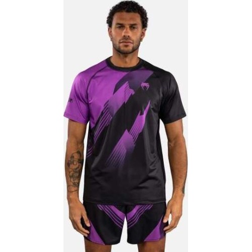 Venum No-Gi 6.0 Dry Tech T-Shirt - Black/Purple