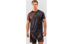 Venum No-Gi 6.0 Dry Tech T-Shirt - Black/Brown