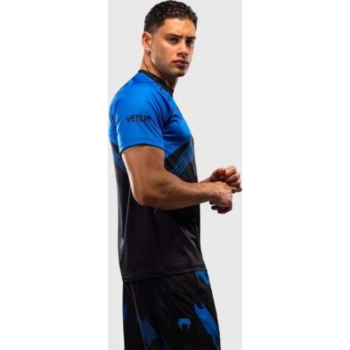 Venum No-Gi 6.0 Dry Tech T-Shirt - Black/Blue