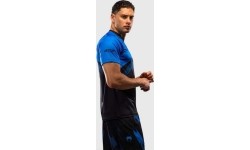 Venum No-Gi 6.0 Dry Tech T-Shirt - Black/Blue