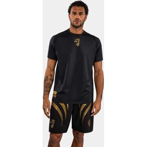 Venum x Mike Tyson Tiger Dry Tech T-Shirt - Black/Gold