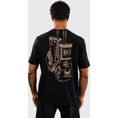 Venum Fight Icon Cotton T-Shirt - Black