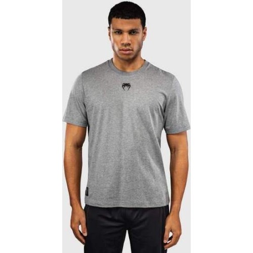 Venum Fight Icon Cotton T-Shirt - Light Heather Grey