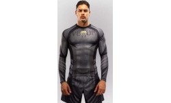 Venum Galactic 3.0 Long Sleeve Rashguard - Black/Gold