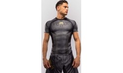 Venum Galactic 3.0 Short Sleeve Rashguard - Black/Gold
