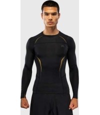 Venum G-Core Long Sleeve Rashguard - Black/Gold