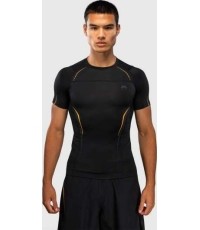 Venum G-Core Short Sleeve Rashguard - Black/Gold