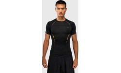 Venum G-Core Short Sleeve Rashguard - Black/Gold