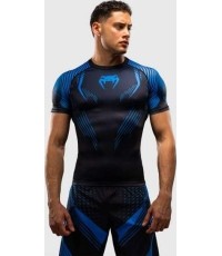 Venum No-Gi 6.0 Short Sleeve Rashguard - Black/Blue