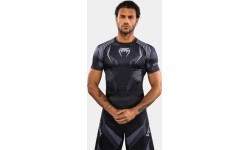 Venum No-Gi 6.0 Short Sleeve Rashguard - Black/Grey