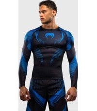 Venum No-Gi 6.0 Long Sleeve Rashguard - Black/Blue