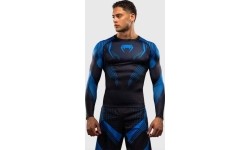 Venum No-Gi 6.0 Long Sleeve Rashguard - Black/Blue