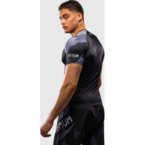 Venum No-Gi 6.0 Short Sleeve Rashguard - Black/White