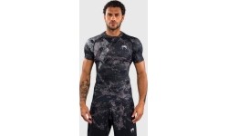 Venum Rage & Workout Short Sleeve Rashguard - Black/Grey