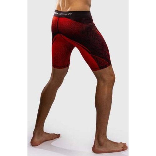 Venum Galactic 3.0 Vale Tudo Shorts - Red/Silver