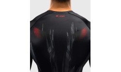 Venum Demon Long Sleeve Rashguard - Black/Grey